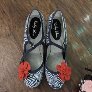 Ruby Shoo Tanya Retro Heel